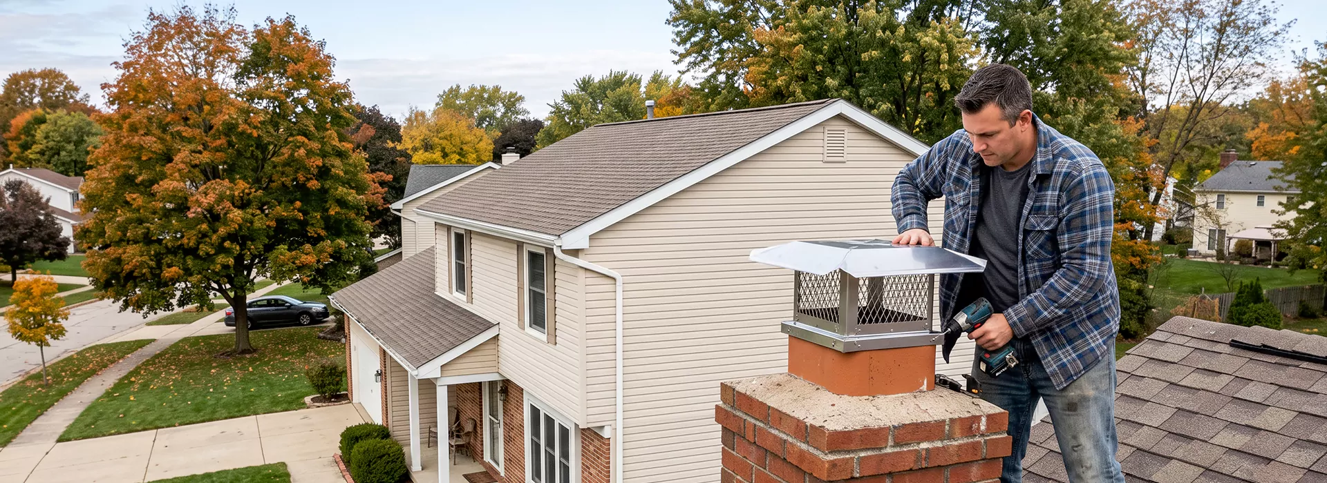 Chimney Cover Installation Edison, NJ