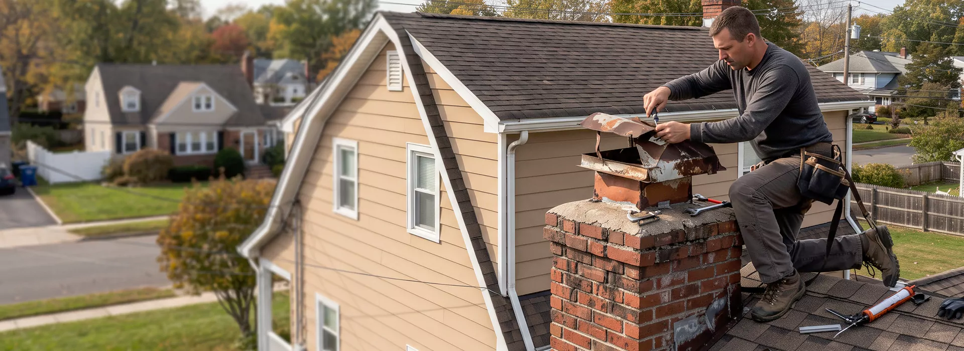 Chimney Cover Repair Edison, NJ