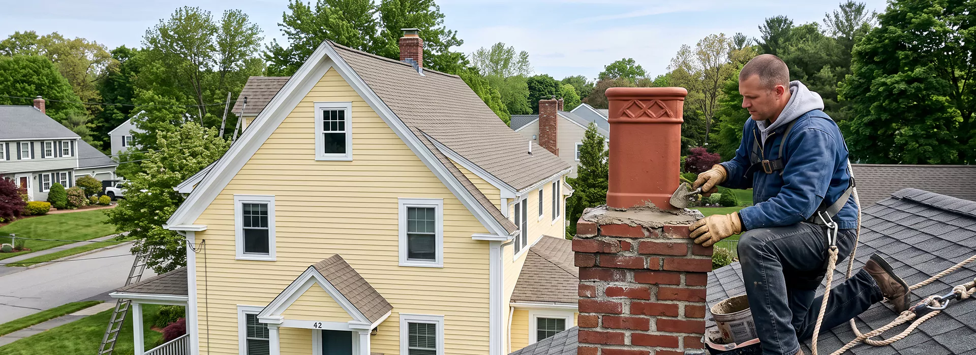 Chimney Pot Repair Edison, NJ