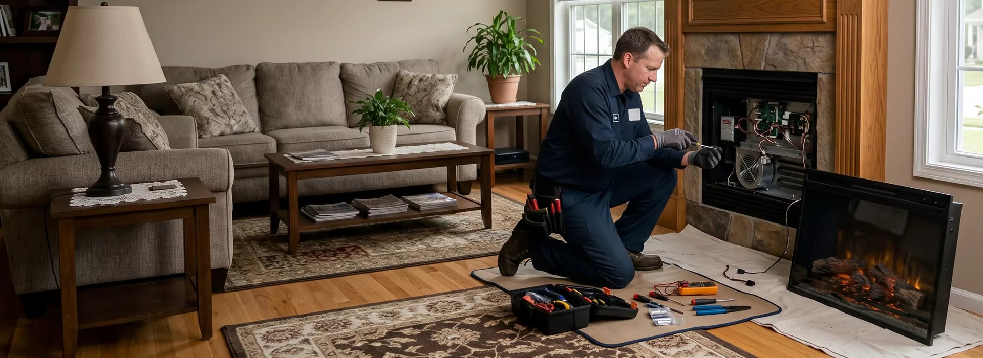 Electric Fireplace Repair in Edison, NJ