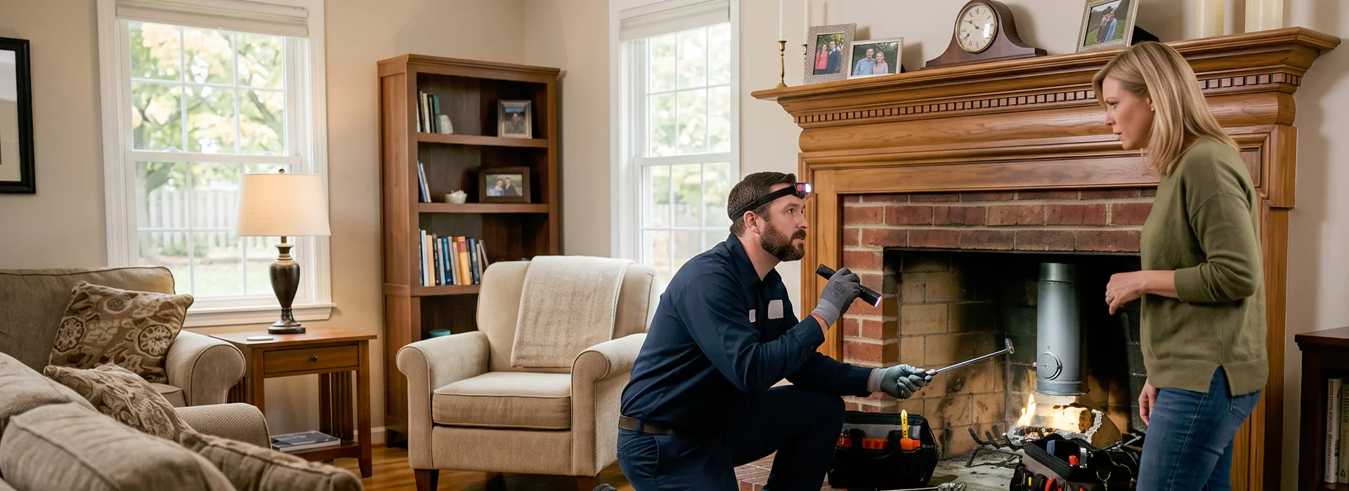 Fireplace Safety Inspection Edison, NJ