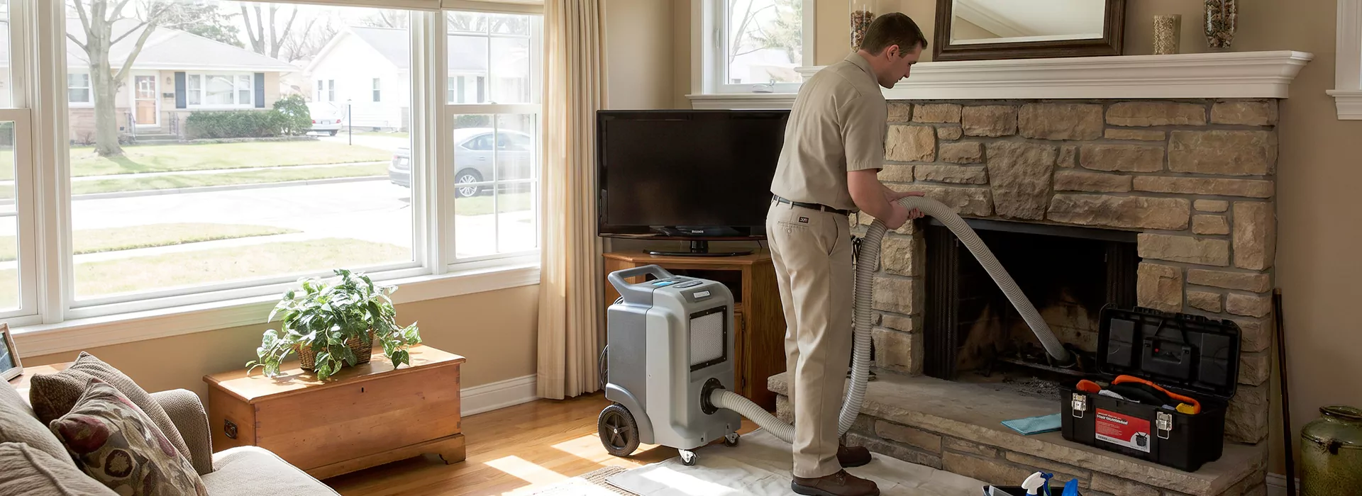 Fireplace Smell Removal in Edison, NJ