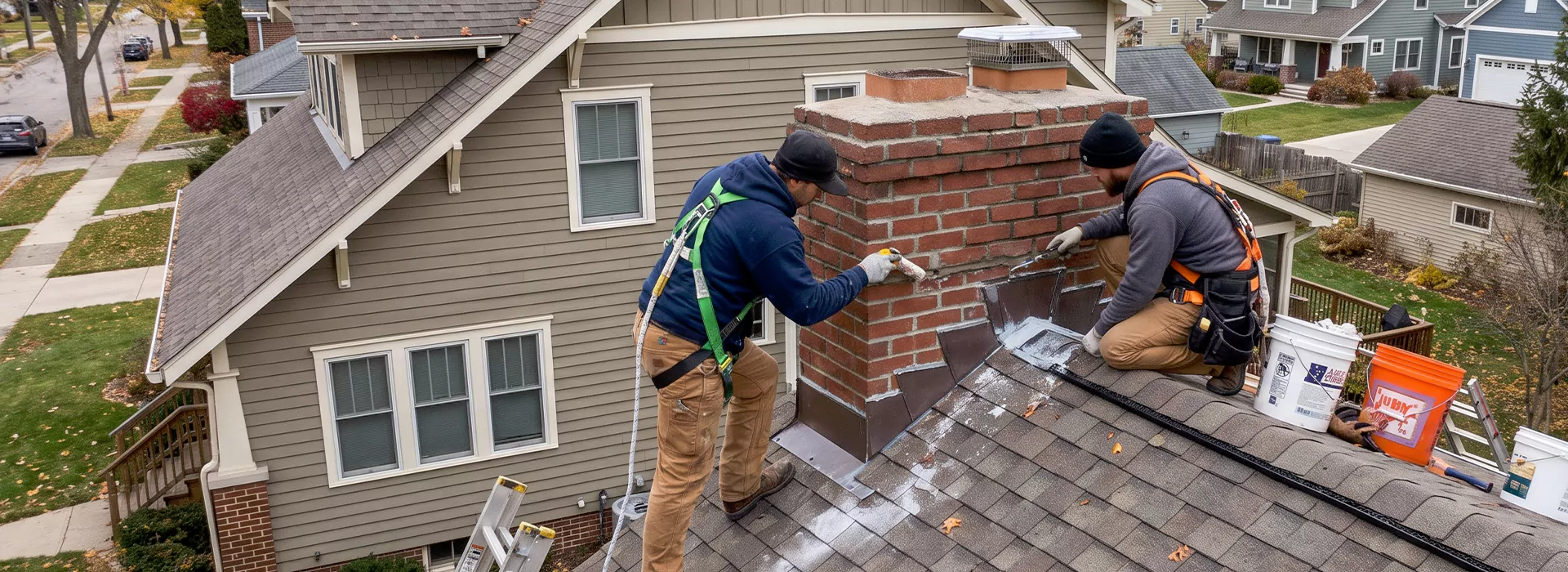Leaking Chimney Repair in Edison, NJ