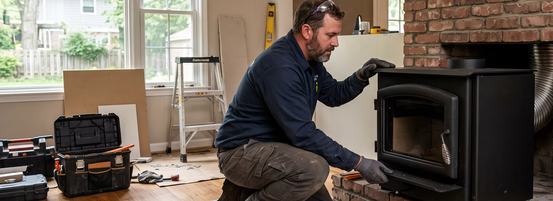 Wood Fireplace Installation Edison in Edison