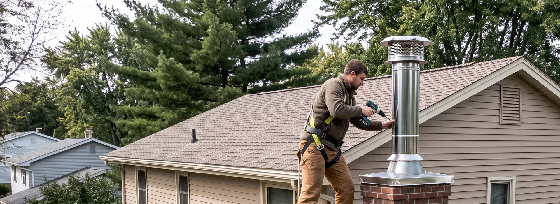 Wood Stove Chimney Services Edison