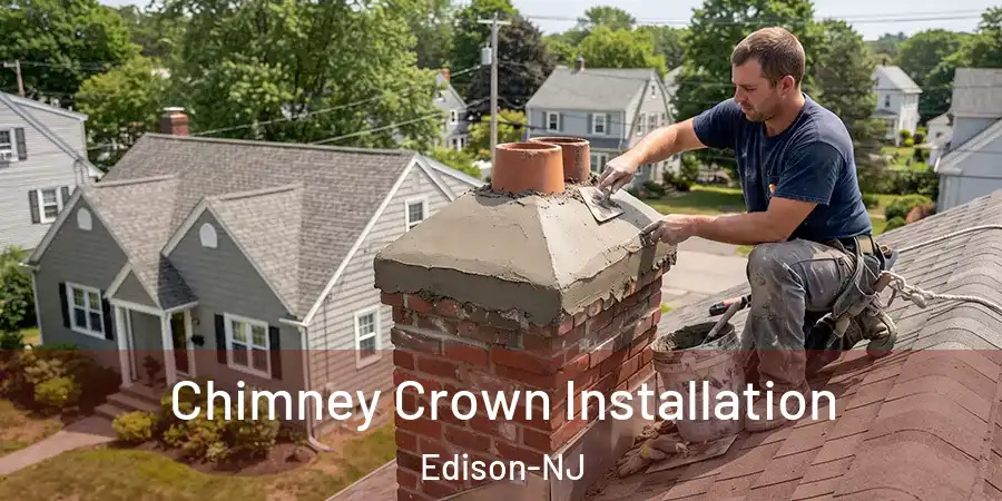 Chimney Crown Installation Edison-NJ