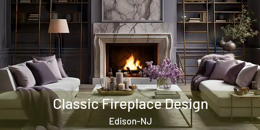 Classic Fireplace Design Edison-NJ