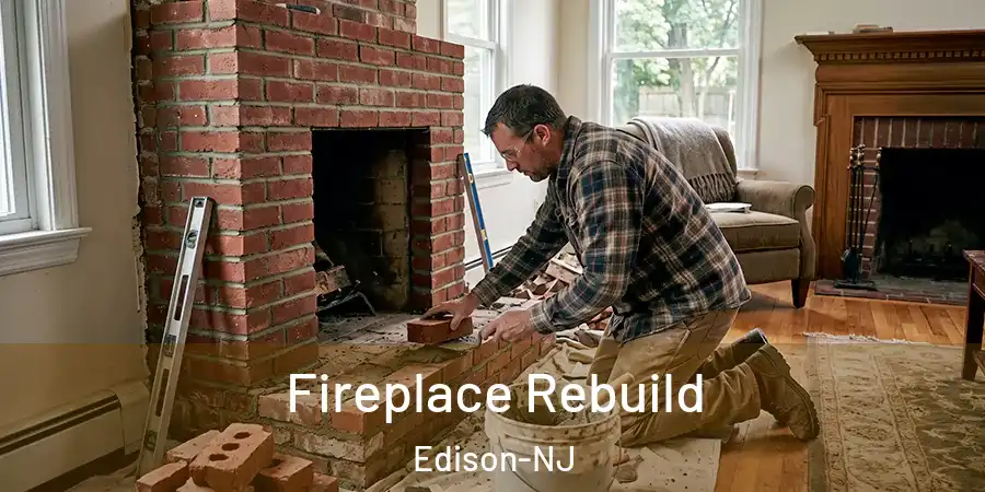 Fireplace Rebuild Edison-NJ