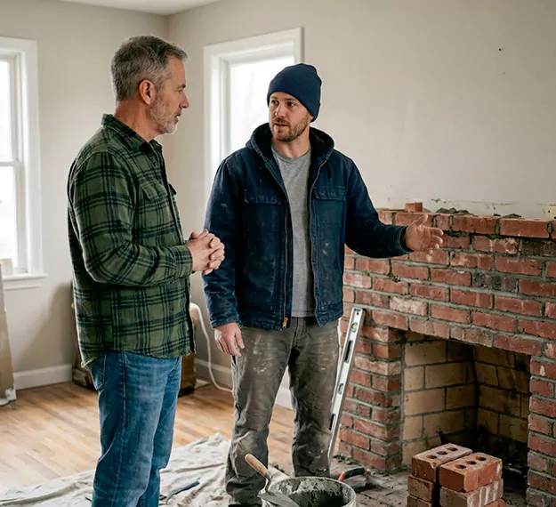 Why Edison Homeowners Choose Our Brick Fireplace Installation Team?