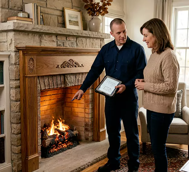 Why Edison Homeowners Choose Our Electric Fireplace Logs Team?