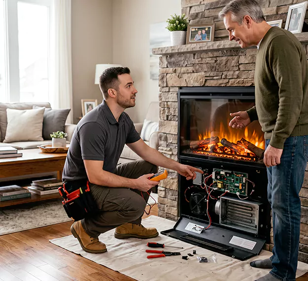 Why Edison Homeowners Choose Our Electric Fireplace Repair Team?