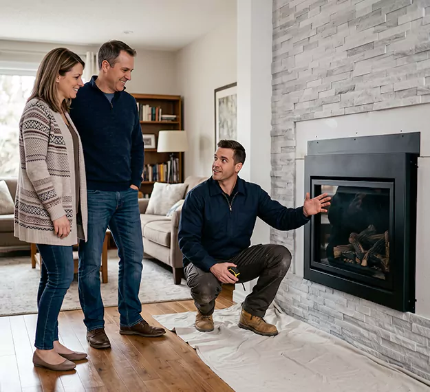 Why Edison Homeowners Choose Our Fireplace Insert Installation Team?