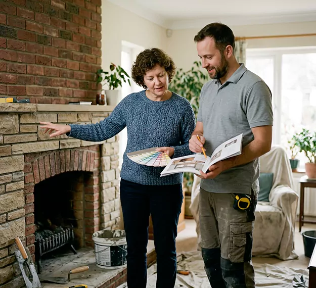 Why Edison Homeowners Choose Our Fireplace Makeover Team?