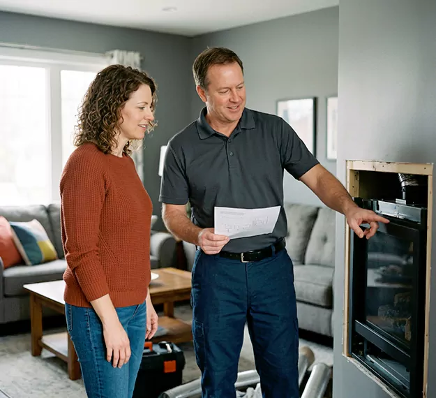 Why Edison Homeowners Choose Our Gas Fireplace Installation Team?