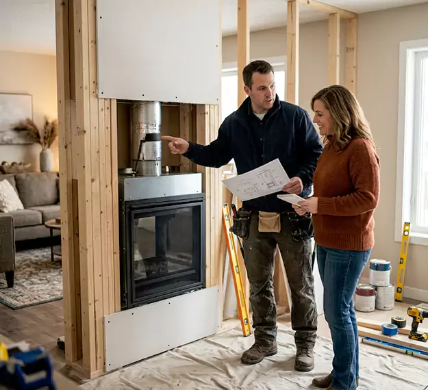 Why Edison Homeowners Choose Our Prefab Fireplace Installation Team?