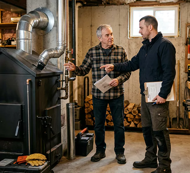Why Edison Homeowners Choose Our Wood Furnace Installation Team?