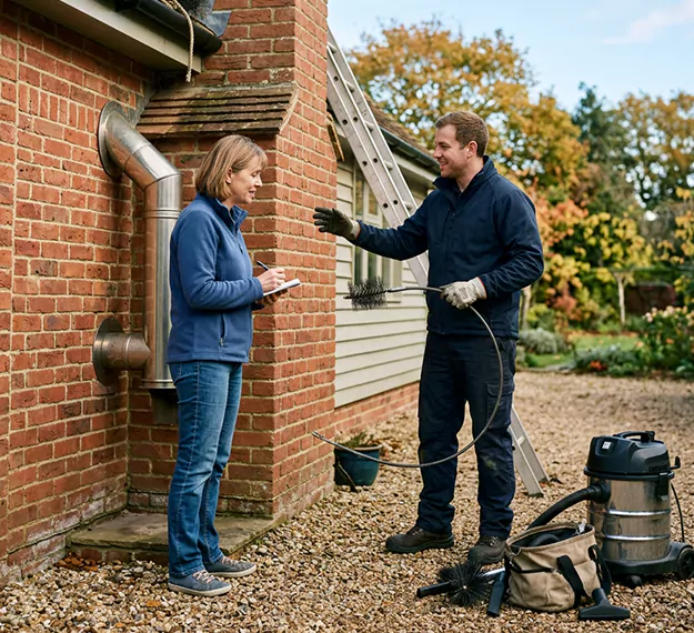 Why Edison Homeowners Choose Our Wood Stove Chimney Services?