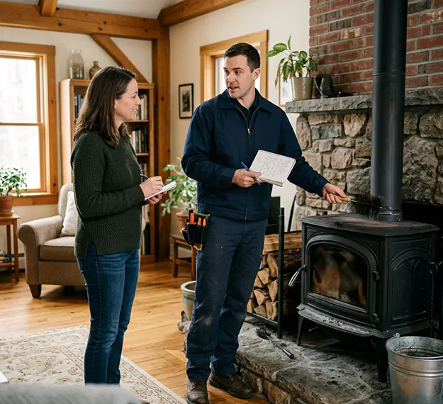 Why Edison Homeowners Choose Our Wood Stove Cleaning Team?