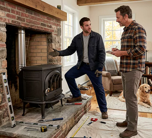 Why Edison Homeowners Choose Our Wood Stove Installation Team?