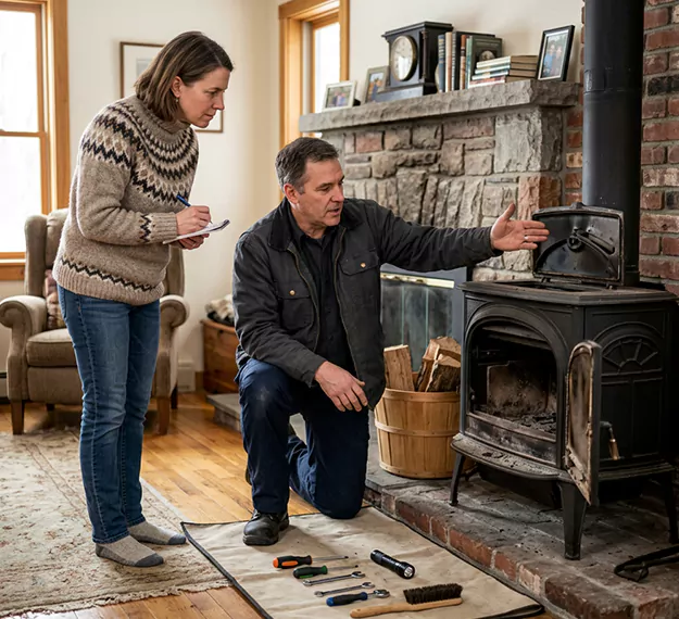 Why Edison Homeowners Choose Our Wood Stove Repair Team?