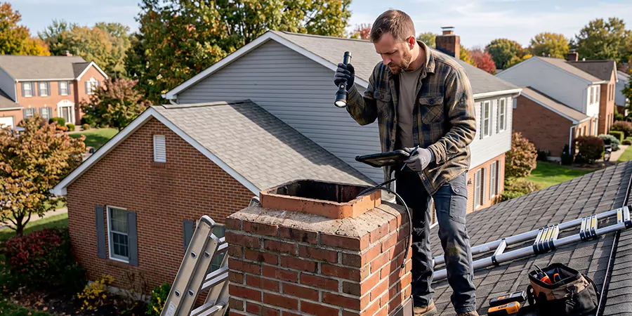 Chimney Inspection in Edison