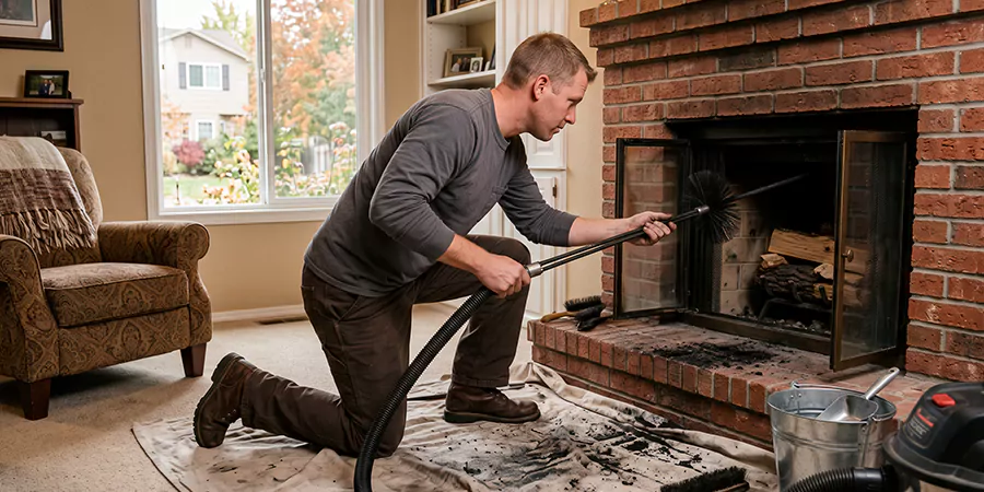Fireplace Cleaning in Edison