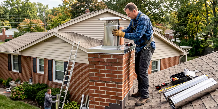 Chimney Flue Installation Edison