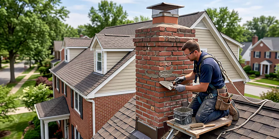 Stone Chimney Repair Edison
