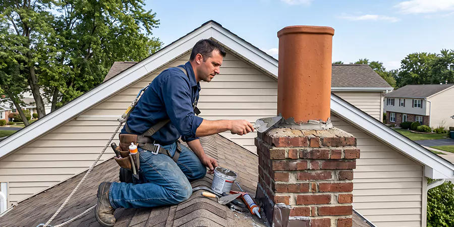 Chimney Pot Leak Repair Edison