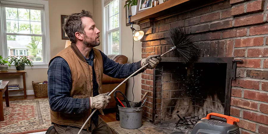 Fireplace Cleaning and Inspection Edison