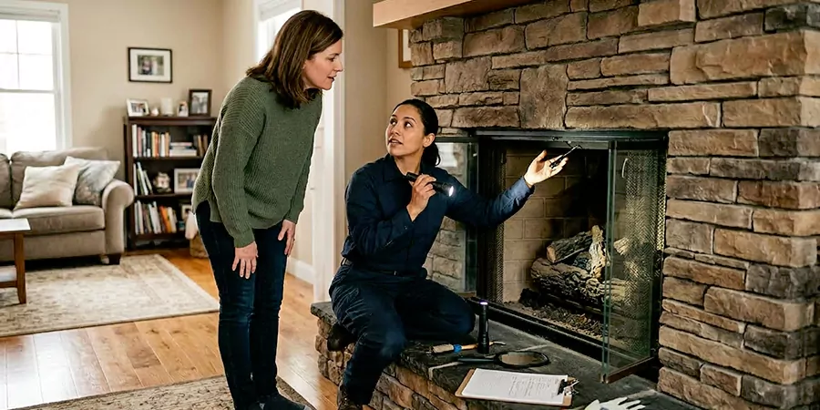 Home Fireplace Safety Inspection Edison