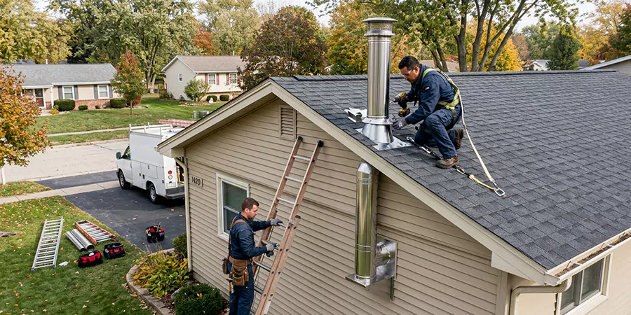 Installing a Pellet Stove in a Corner or Mobile Home Edison