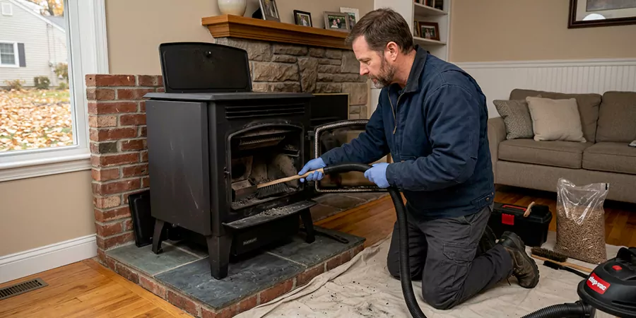Pellet Stove Cleaning Edison