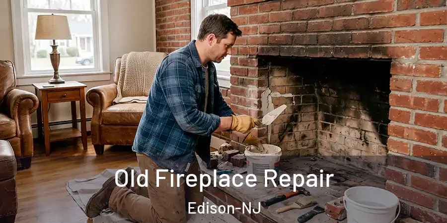 Old Fireplace Repair Edison-NJ