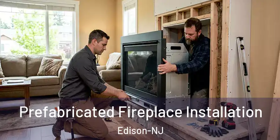 Prefabricated Fireplace Installation Edison-NJ